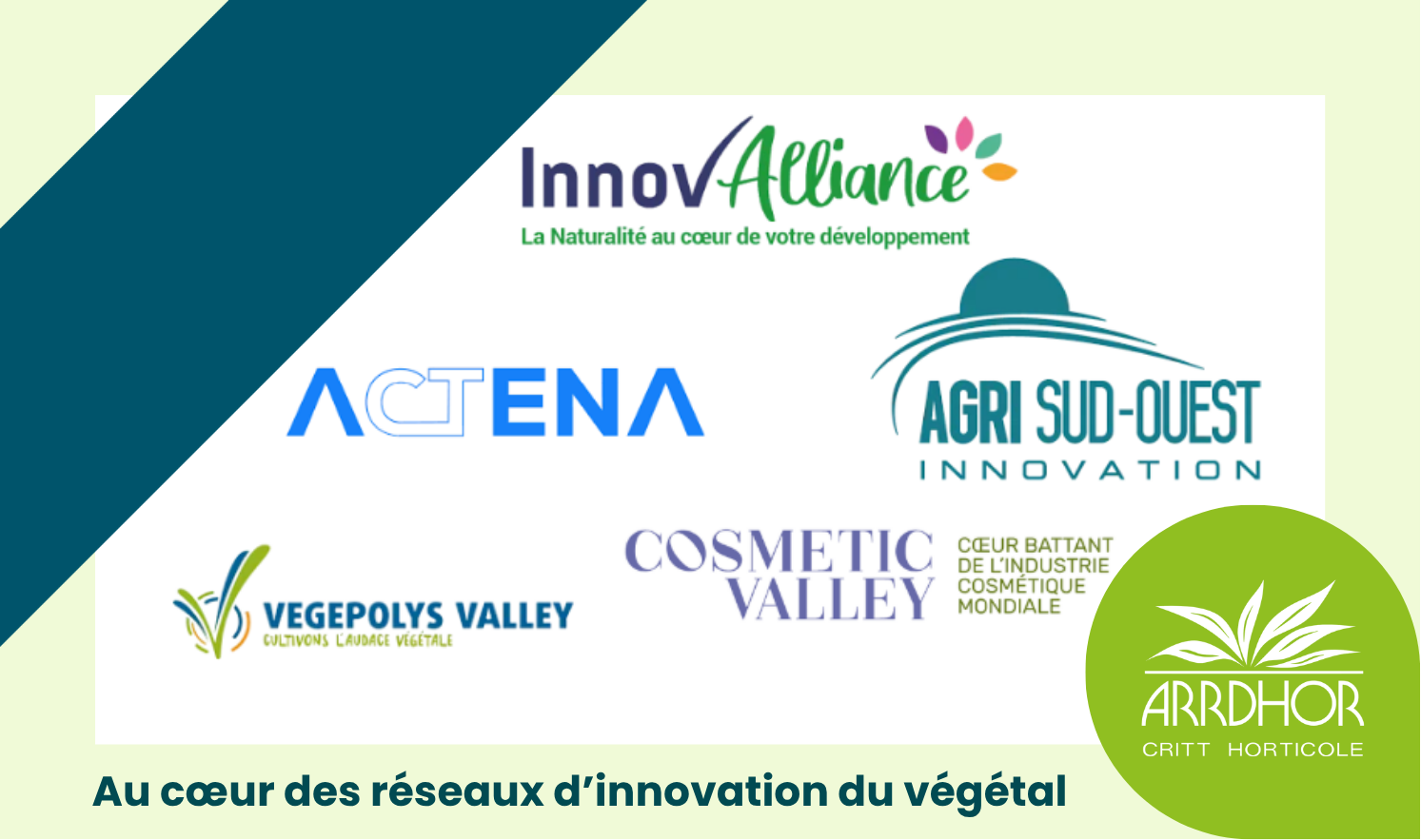 CRITT Horticole réseaux innovation végétal