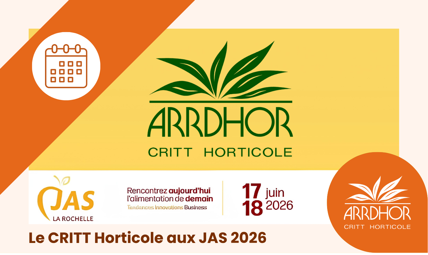 CRITT Horticole JAS 2026