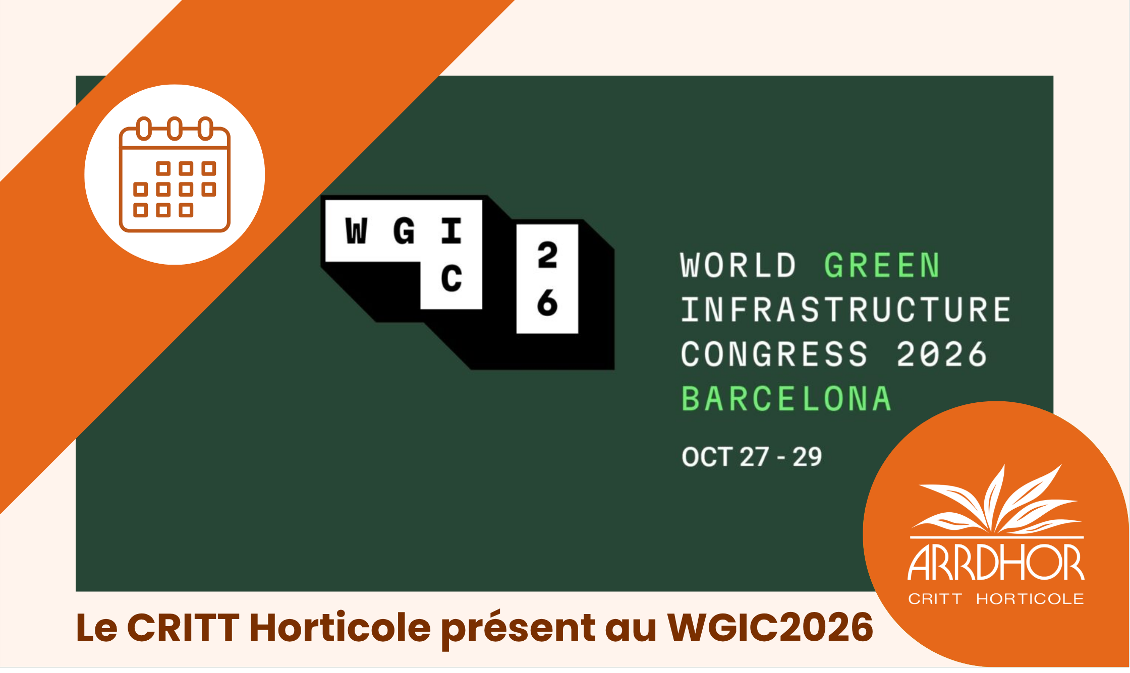 CRITT Horticole WGIC26